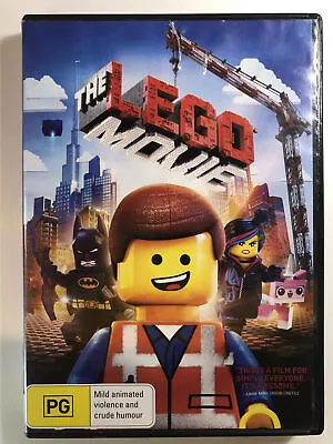 The Lego Movie (DVD 2014) Region 4 ActionAdventureAnimation Chris Pratt Will • $4.49