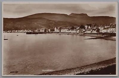 Ullapool Real Photo Ross & Cromarty Scotland Vintage Valentines RPPC Postcard • £7