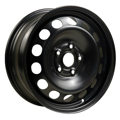 $89.88 • Buy Refurbished Painted Black Steel Wheel 16 X 6.5 1K0601027A03C