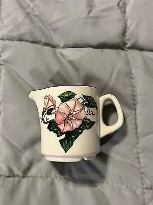 Villeroy & Boch Palermo Pink Morning Glory 3oz Mini Creamer Syrup Pitcher • $17.20