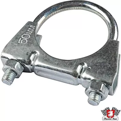 Exhaust System Clamp Steel For VOLVO 164 240 P 121 122 S Amazon 1800 09-12 • $16.37