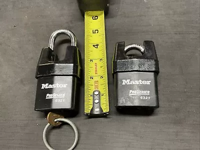 Master Lock Pro Series 6321 (2) Keyed Alike • $40