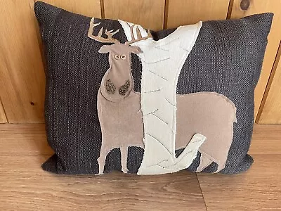 Moose Accent Pillow • $40