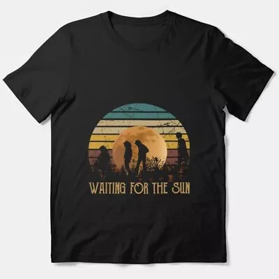 Vintage The Doors Rock Band Waiting For The Sun Essential T-Shirt • $6.99