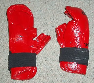 Red Macho Martial Arts Sparring Gloves • $9.99