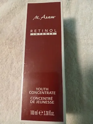 New M.Asam 3.38 Oz Retinol Intense Youth Concentrate NIB Sealed Free Shipping • $22.99