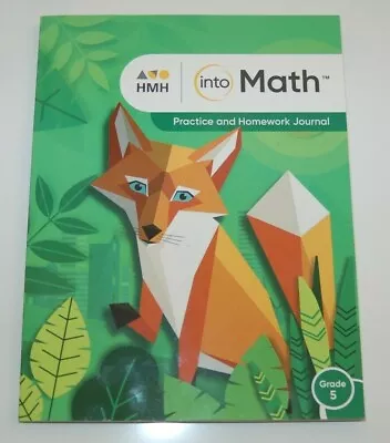 $9.99 • Buy Into Math - Grade 5 Practice & Homework Journal - HMH Houghton Mifflin Harcourt