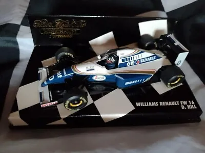 Minichamps 1:43 Williams-Renault FW16 Damon Hill 1994 • £11.80