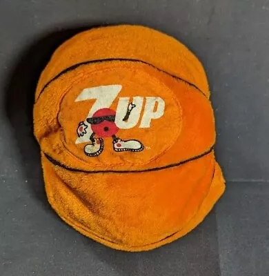 Reversible 7 Up Spot Basketball Zip Plush Toy With Window Cling Vintage 1980’s • $10