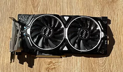 MSI Radeon RX 580 ARMOR 8G OC 8GB GDDR5 PCIe Video Card (RADEONRX580ARMOR8GOC) • $150