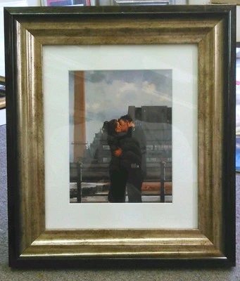 £18.99 • Buy Long Time Gone By Jack Vettriano Chunky Deluxe Framed Art Print Romantic