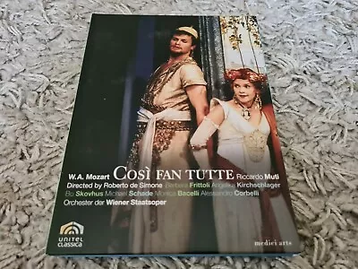 Wolfgang Amadeus Mozart Così Fan Tutte Dvd Opera Wiener Staatsoper 1996 • £7.95