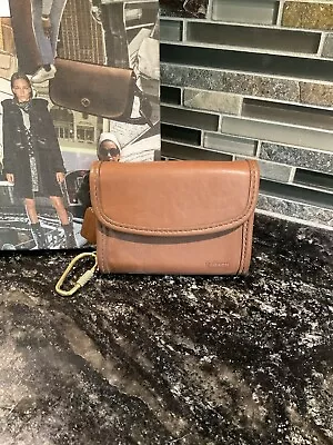 COACH VINTAGE MULTIFUNCTION WALLET KEYCHAIN 7219 British Tan • $124.99