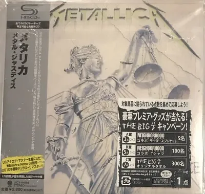 Metallica - ...And Justice For All CD 2010 Vertigo – UICY-94665  [SHM-CD] Japan  • $49.95