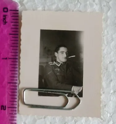 £1.19 • Buy 04 WW2 Orig. Photo German Officer Uniform Ranks Cigarette 1.5 X 2 Inch