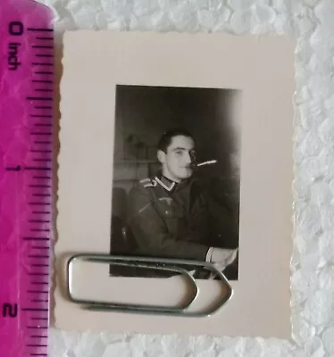£1.19 • Buy 04 WW2 Orig. Photo German Officer Uniform Ranks Cigarette 1.5 X 2 Inch