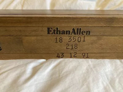 Ethan Allen Country Crossings Wood Shelf #18-3501 • $200