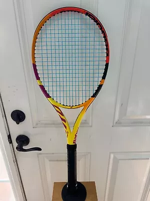 Babolat Pure Aero 2021 SE Rafa Paint STRUNG 4 3/8 • $170