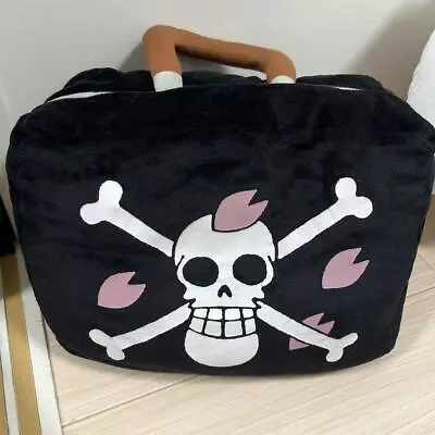 Super Rare Dr. Hiriluk  Bag Trunk Cushion Chopper Black Plush One Piece Anime • $47.98