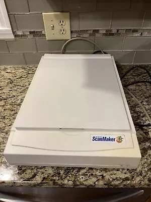 Microtek ScanMaker E3 MRS-600E3 Flatbed Scanner !!WORKS GREAT!! • $44.89