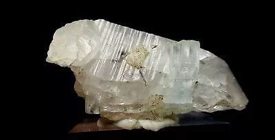 93 Carat Aquamarine Crystal With Quartz Minerals Specimen From Shigar Valley • $9.99