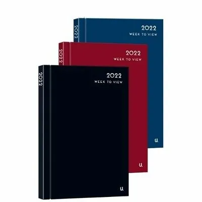 Martello P2513 2021 A5 Week To View Hardback Casebound Desk Diary • £15