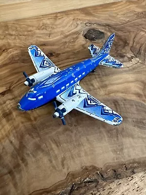 Matchbox Skybusters Hero City 2003 Airliner Blue Die Cast Snowboarding Ice Plane • $10.50