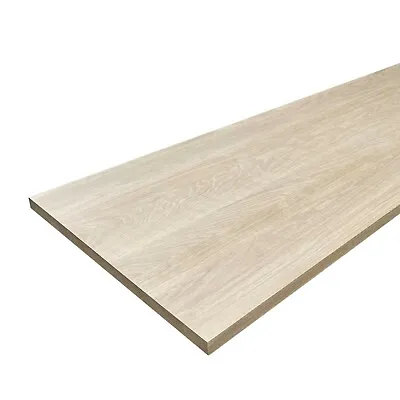 Solid White Oak Wide Panel Board 1.0m | 2.0m | 2.4m | 3.0m • £54.96