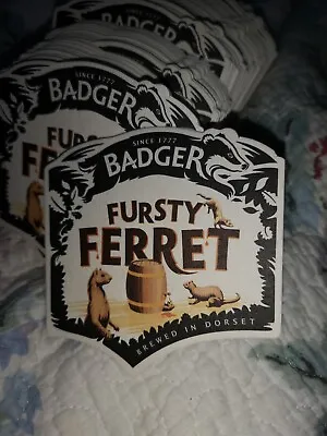 Vintage Fursty Ferret Hall And Woodhouse Drip Beer Mats X40 Unused • £20