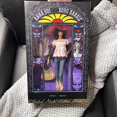 Anna Sui Boho Barbie - 2005 - Barbie Collector Gold Label • $180