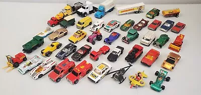 Vintage Hot Wheels Matchbox Diecast Cars Lot Of 40+ Lesney Superfast Other • $19.99