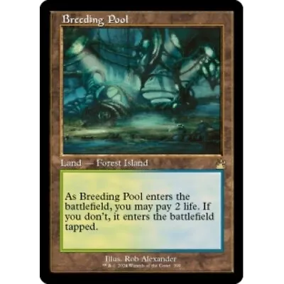 BREEDING POOL (RETRO FRAME) Ravnica Remastered Magic MTG MINT CARD • $18.99