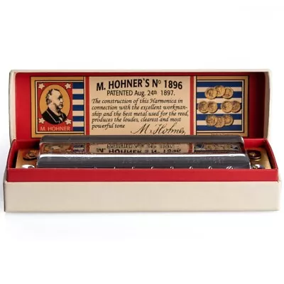 Hohner Marine Band 125th Anniversary Edition Harmonica In Key Of C - Paper Box + • $49.99