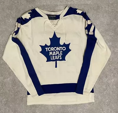 1970's Darryl Sittler Toronto Maple Leafs Hockey Maska Knit Jersey Doug Laurie • $99