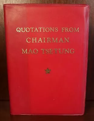 Mao Tsetung / Quotations From Chairman Mao Tstung 1972 • £40.18