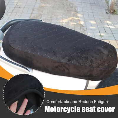 Universal  Electric Scooter Seat Cover Motorcycle Seat Cover Fleece Seat Cushion • $8.09