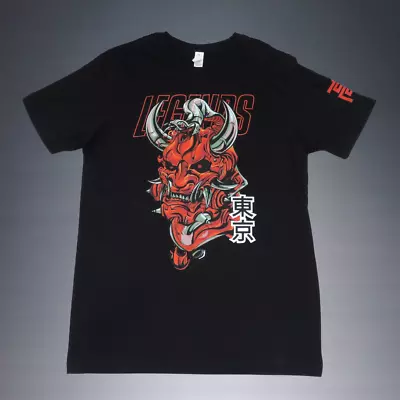 Lane Seven L7 Red Horned Devil Legends Unisex Black T-shirt  Size Medium • $18.95
