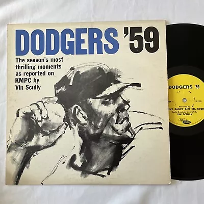 Dodgers '59 Vin Scully Steve Bailey Ira Cook Original 1959 Vg • $70