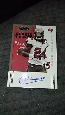 2012 Mark Barron Playoff Contenders Rookie Ticket  Auto RC  #161  • $5