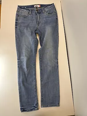 Women’s Cabi Jeans High Rise Straight Size 4 Light Wash Blue Denim Pants  • $15.99