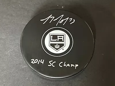 Tyler Toffoli LA Kings Autographed Signed Puck 2014 SC Champ • $15.99