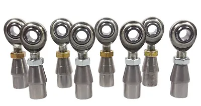 ECONOMY 4 LINK 1/2 X 1/2-20 ROD END KIT WITH BUNGS .083 HEIM JOINTS • $96.80