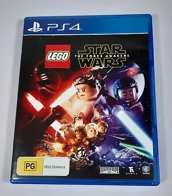 LEGO Star Wars The Force Awakens Sony Playstation 4 Game PAL PS4 • $14.45