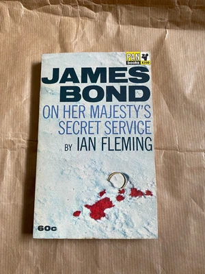 £825 • Buy Ian Fleming - On Her Majesty's Secret Service, Pan 1964,  1st Edition / Printing