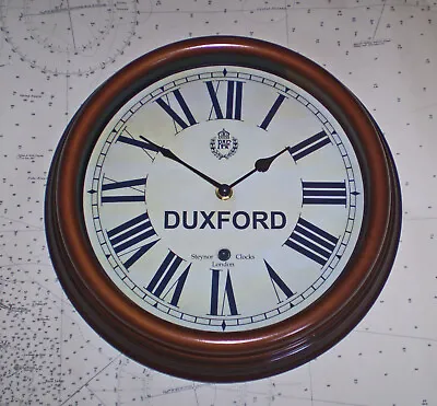 Royal Air Force Style RAF Duxford Cambridge. Souvenir 1940's Design Wall Clock • £50