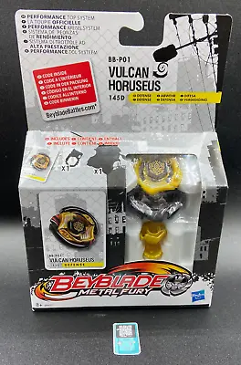 Router Beyblade Vulcan Horuseus BB-P01 Metal Fury Hasbro New With Launcher • $54.37