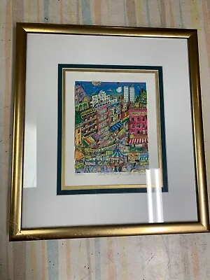 Little Italy - Charles Fazzino (Limited Edition)3-Dimensional Lithograph Constru • $1600