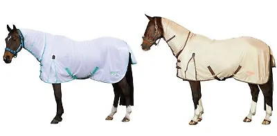 £33.99 • Buy Weatherbeeta Saxon Soft Mesh +plus+ Combo Attached Neck Horse/pony Fly Rug/sheet