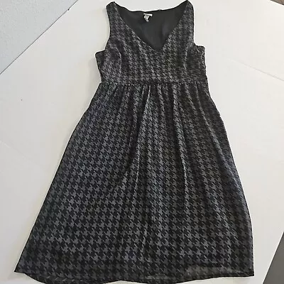 MERONA Sleeveless Summer Dress Grey & Black Sz XS  • $8.99