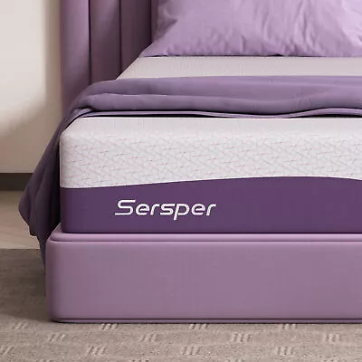 SERSPER 8  10  12  14  Gel Memory Foam Mattress In A Box Twin Full Queen King • $399.99